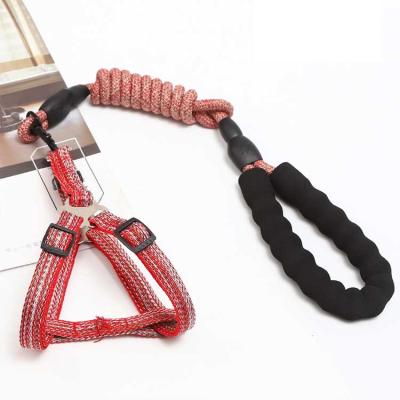 China Manufacturer Supply Custom Pet Dog Leash Soft DETACHED No Hurt Canvas Round Rope For Dog Pet Outdoor Walking With Best Price for sale