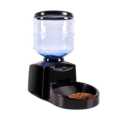 China Hot Selling Large Capacity Automatic Intelligent Pet Dog Automatic Feeder High Quality Amazon Timing Feeding Machine for sale