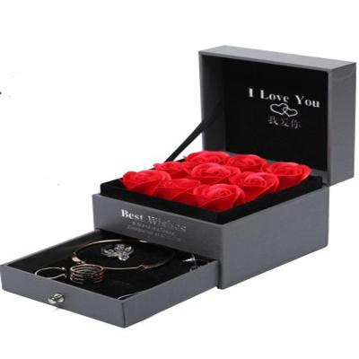 China Hot Sale Custom Luxury Paper Jewelry Box High End Gift Box for sale