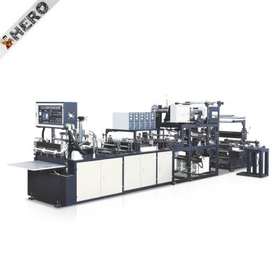 China Full Automatic Supermarket Hero Brand Non Woven Fabric Bag Making Machine for sale