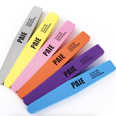 China Nail Tools Rhombus Manicure Tape Rubbing Mini Sponge Rubbing Colorful High Elasticity Square Sponge Nail File Small Grinding Both Sides for sale