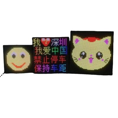 China Advertising Smart LED Emoticon Car Display Taxi Display for sale