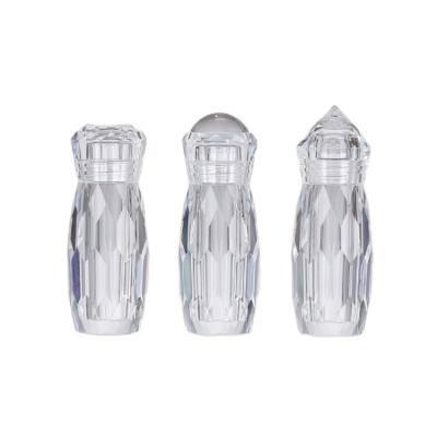 China Household Products Three Styles White Transparent Acrylic Perfume Bottle , Acrylic Bottle For Toner for sale