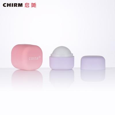 China Lip balm. Factory lipstick in cube kids lip balm packaging tube in stock 7g shape empty lip balm tube large for sale