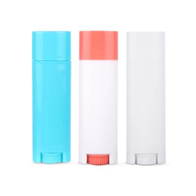 China Lip balm. Colored priting lipstick CHIRM model can be customized beautiful oval lip balm tube eco for sale