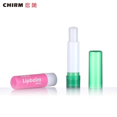 China Lip balm. Lipstick Recycled Plastic Solid Lip Balm Tubes Packaging Container With Cute Applicator Lip Balm Tube for sale