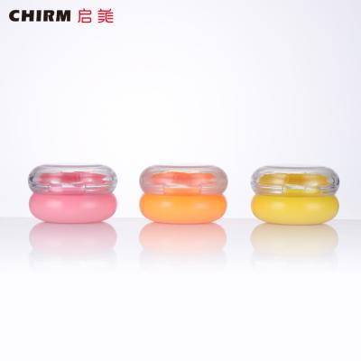 China Lip balm. Macaroon Colorful Lip Balm Tube Plastic Containers Customized LOGO Clear Lipstick Makeup Cover for sale