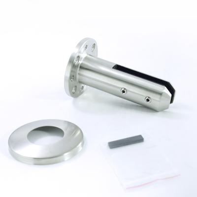 China Wholesale 316/304 Stainless Steel Modern Swimming Pool Accessories Glass Spigot Fast Delivery Pool Barrier Spigot for sale