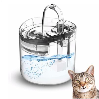 China 1.8L Automatic Wholesale Automatic Pet Cat Dog Water Drinking Electronic Powered Fountain for sale