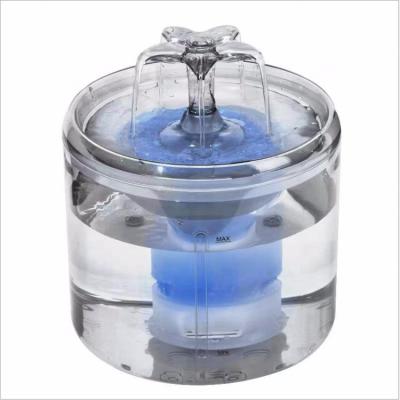 China Zhiyihong Automatic Wholesale 2.6L Transparent Rounded Pet Water Dispenser for sale