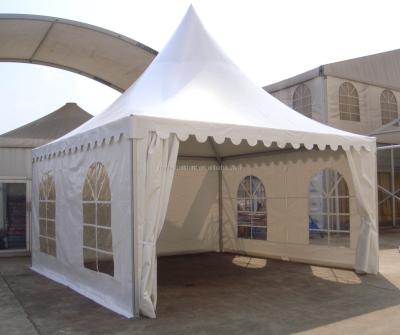 China Waterproof/Windproof/Sunproof luxury tents party customization pagoda wedding tent pagoda exhibition glass walls tent for sale for sale