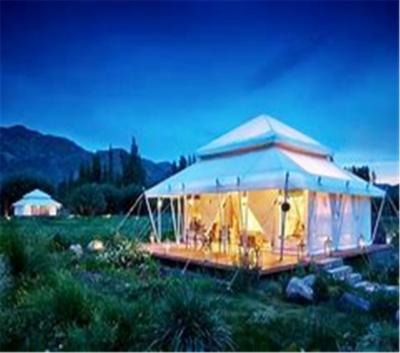 China Luxury Outdoor Wedding Roof Tent Star Canvas Tent Bleacher Tent for sale