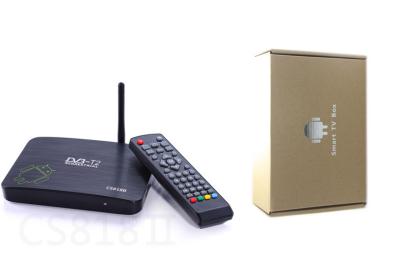 China Mini CS818 , Cortex A9 dual core android 4.2 smart tv boxes Support 3D Card for sale