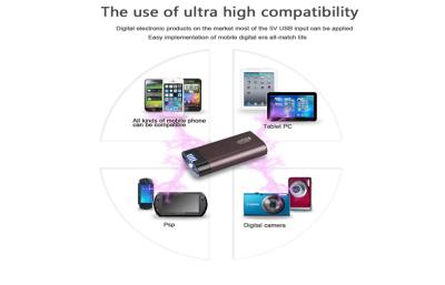 China 4400mah Universal 18650 Power Bank With LED Backlight for mobile phones / Tablet PC for sale