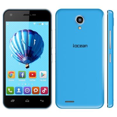 中国 Iocean X1 5.0inch 960X540 MT6582M のクォード中心 IPS 1.3GHz WCDMA 1GB 8GB 8MP 1600Ah 販売のため