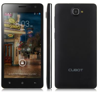 China Cubot S168 5.0inch 960x540 MTK6582 Quad Core IPS 1.3GHz WCDMA 1GB 8GB 1900 mAh for sale