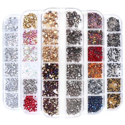 China Plastic Nail Art Decorations Glitter Stones Wax Dotting Nail Rhinestones Set Pen Wood Picker Pencil Manicure Tools for sale