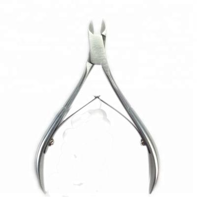 China Professional Steel Cuticle Nipper Clipper Nail Stainless Steel Toenail Cutter For Manicure Pedicure Nail Tool for sale