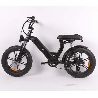 China 500w ebike fat tire retro electric motorcycle fat tire bike aluminum alloy city electric bike for sale