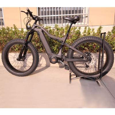 China Carbon fiber Bafang e bicycle carbon frame full suspension electric bike mid drive motor ebike 1000w for sale