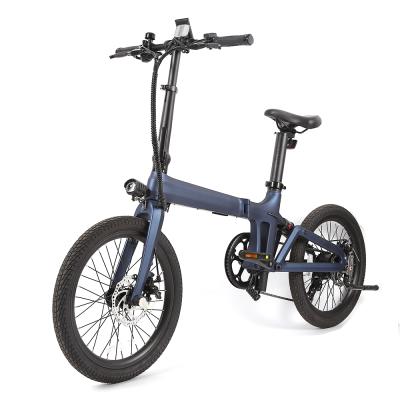 China High quality carbon fiber electric road e bike 250w 36v folding suspension carbon fiber ebike for sale