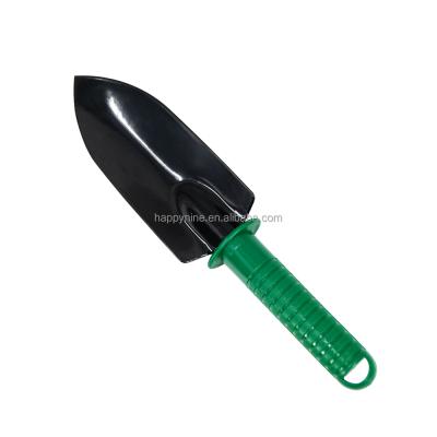 China Selling CLASSIC plastic small trowel garden tools narrow head carbon steel gardening trowel for promotion discount store for sale