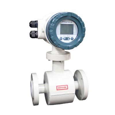 China Flange RS485 Flange Sewage Meter Digital Electronic Magnetic Liquid Milk Control Beer Magnetic Analog Liquid Control Magnetic Flow Water Flow Meter FTMG for sale