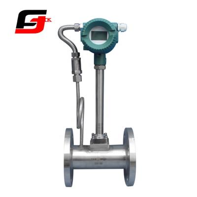 China Intelligent FTVF Gas Precession Vortex Flow Meter Liquid Nitrogen Ammonia Flow Meter for sale