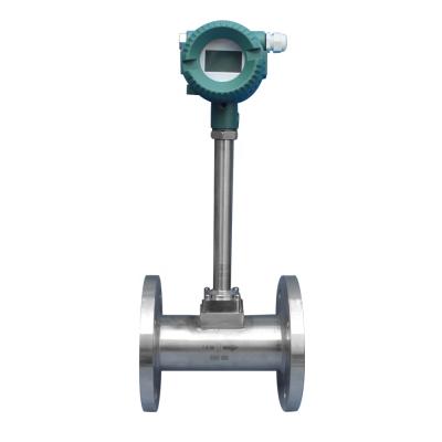 China SS304/SS316 DN100 Digital RS485 Propane Biogas Flow Meter Steam/Air Price for sale