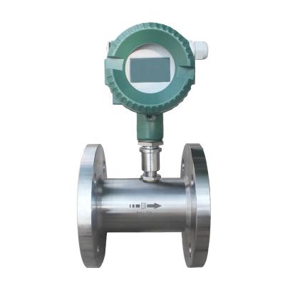 China SS304/316L Digital Water Flow Meter Resistance Turbine Flow Meters for sale