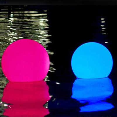 China modern 20cm 25cm 30cm 35cm 40cm 50cm 60cm 80cm led pool light ball for sale