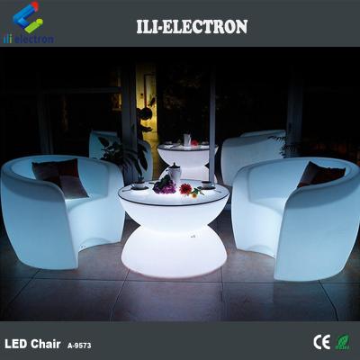 China BAR SET Night Club Plastic Color Change Led Living Room Furniture for sale