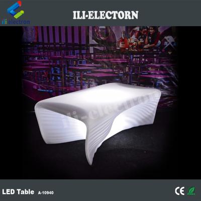 China Bar Table Illuminated Led Interactive Table Glowing Led Living Room Table for sale