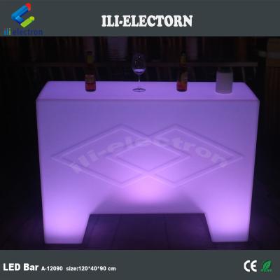 China Plastic Bar Table PE Portable Led Modern Home Mini Bar for sale