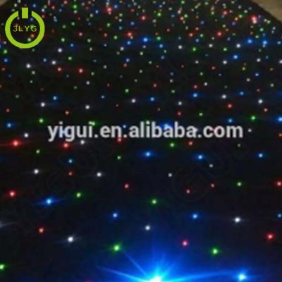 China Hotel Factory Price High Quality Star Cloth Led Curtain for sale