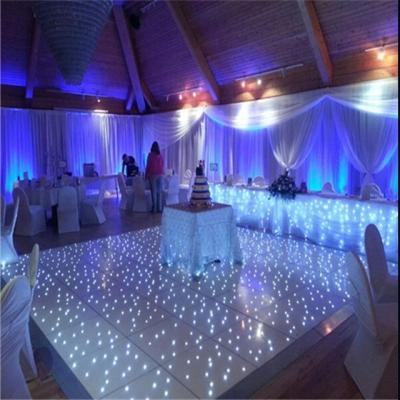 China Pixel Effects Decoration Tempered Acrylic RGB Panels Waterproof Carpets Tiles Led Dance Floor For Night Club, DJ, T Show, Wedding for sale