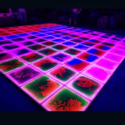 China IR Wedding Club Party Shopping Disco Panels Star Light Up Starlit Portable Led Dance Floor for sale