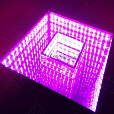 China Steel IR Glass Mirror Dance Floor Sale 3d Dance Floor Light Effects Led Floor Stage Lights for sale