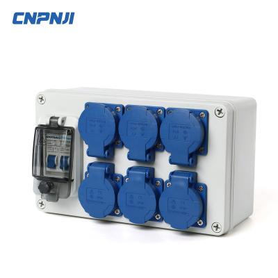 China Beautiful New Appearance And High Performance ABS Type Plastic Waterproof Combination Electric Power Industrial Box for sale