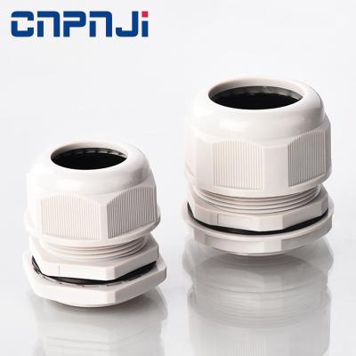 China PG11cable Nylon Gland Rope Handle Flange Connector For 6-11mm Dia Wire for sale