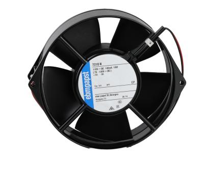 China 7210N-181 axial compact industrial equipment ebmpapst fan DC fan EBM-PAPST TYPE: 7210N -181 EBM FAN DC 12V for sale