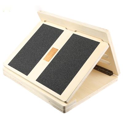 China Cotton 3D Max Gym Equipment Adjustable Wooden Stretch Slope Board for sale