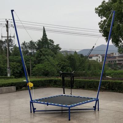 China With Square Bungee Trampolines From 3D Max Trampoline Manufactures Cheap Jumping Adult Child Outdoor Games Net Protector Kids For Sale for sale