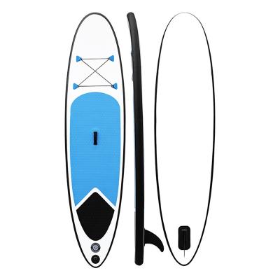 China Portable Customized Water Sip Stand Up Longboard Paddle Surfing Inflatable Surfboard for sale