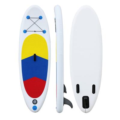 China OEM 3D Max Hot Sale Double Layer Long SUP Inflatable Paddle Rack Portable Durable Surfboard for sale