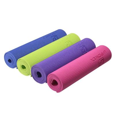 China PVC 3D PVC Max Non Slip Exercise With Carry Strap 4mm Yoga Exercise Mat for sale