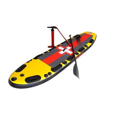 China 3D Max Good Quality Rescue Board Unisex Inflatable Sip Surf Rescue Boards For Lifeguard for sale