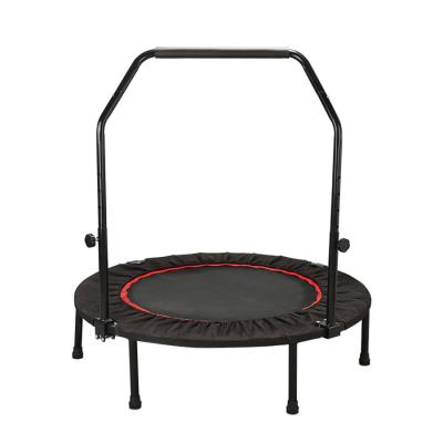 China 3D Max Round Trampoline Customized Without Protective Net Enclosure 36Inch Eco-Friendly Fitness Trampoline For Adult for sale