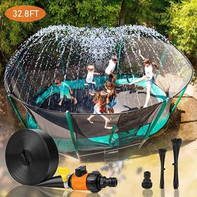 China With 3D Protective Trampoline 16ft Trampoline Net Max Surface Value Makers Kids Jumping For Water Trampoline for sale