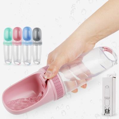 China ABS Dog Water Bottle Travel Pet Portable Water Bottle Eco-friendly Custom Made Viable Wholesale for sale